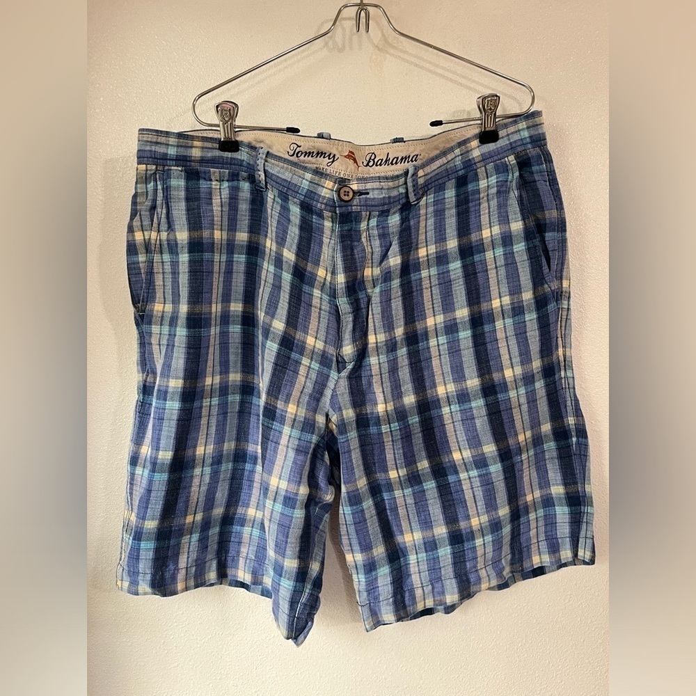 Tommy Bahama midlife one long weekend linen blend Sz 38